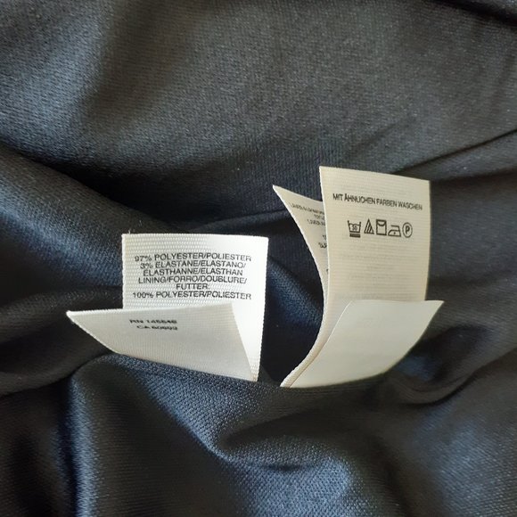 NWT Rachel Roy Colette Bustier Black Dress Size 10 - Picture 8 of 10